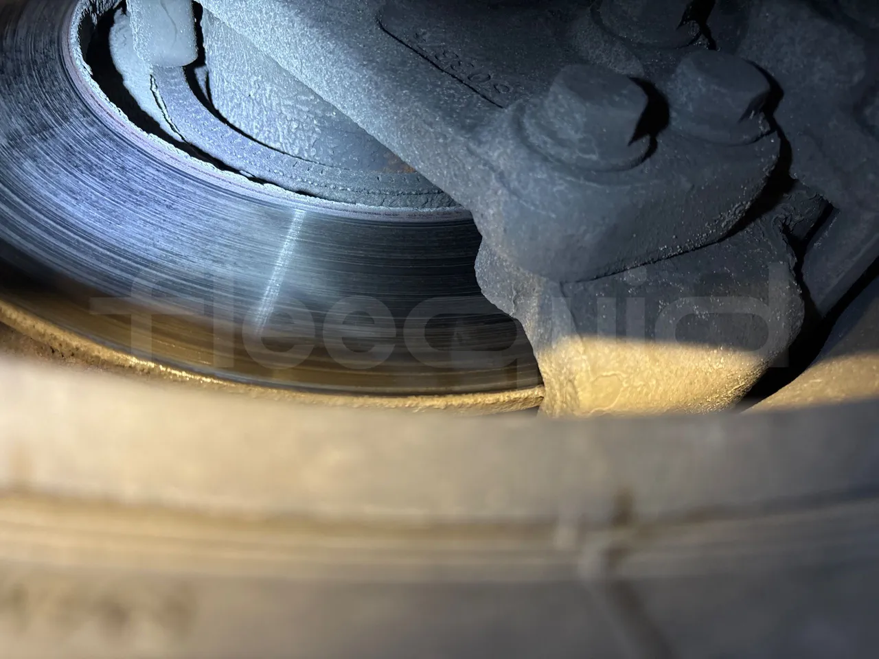 Setra S417 GT-HD - EURO4 - 315 kW-14,05m - axle 2 discs left