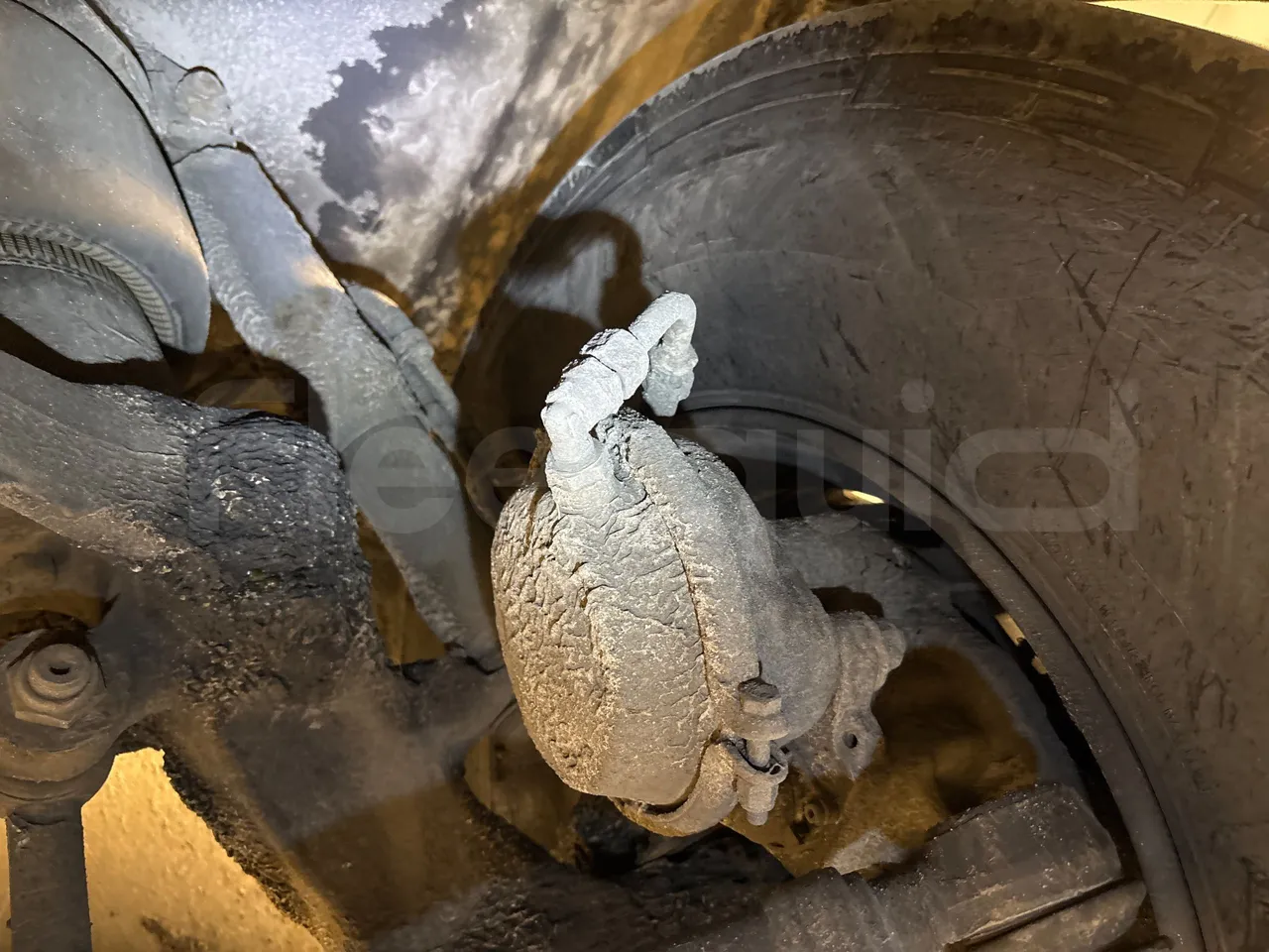 Setra S417 GT-HD - EURO4 - 315 kW-14,05m - front shock absorbers left