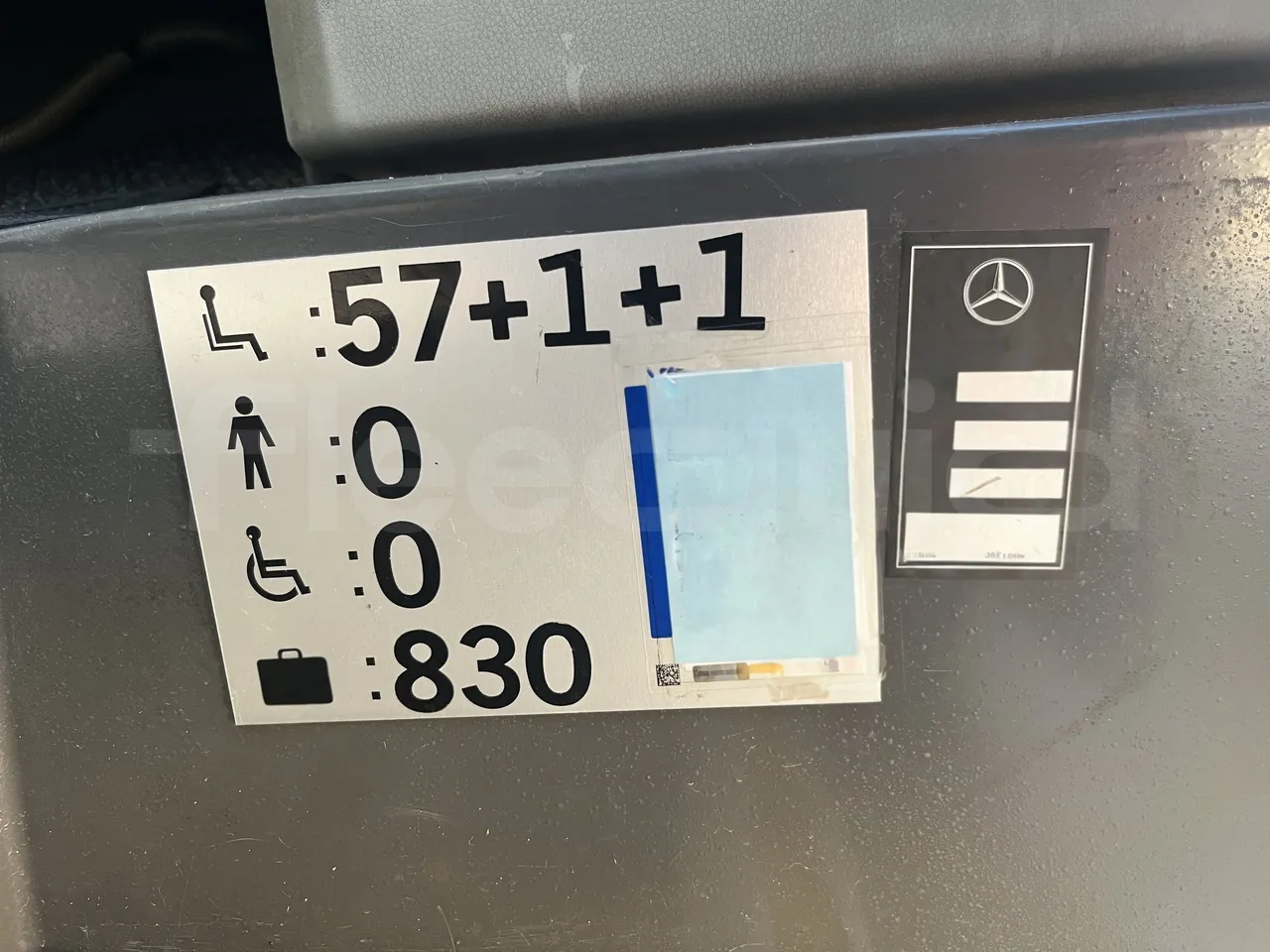 Vdl Futura - Seats Plate