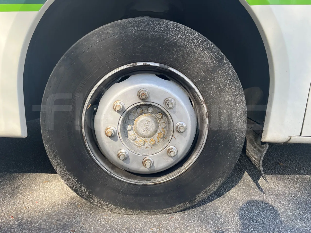 Otokar Vectio T Vectio 290T - Euro5 - 213kW - 10mt - front left tire measurements