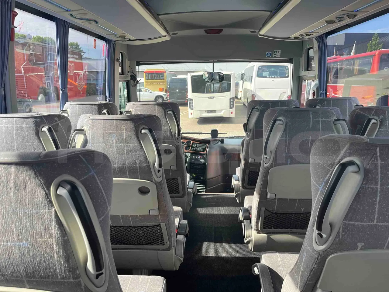 Isuzu Turquoise - forward view middle aisle
