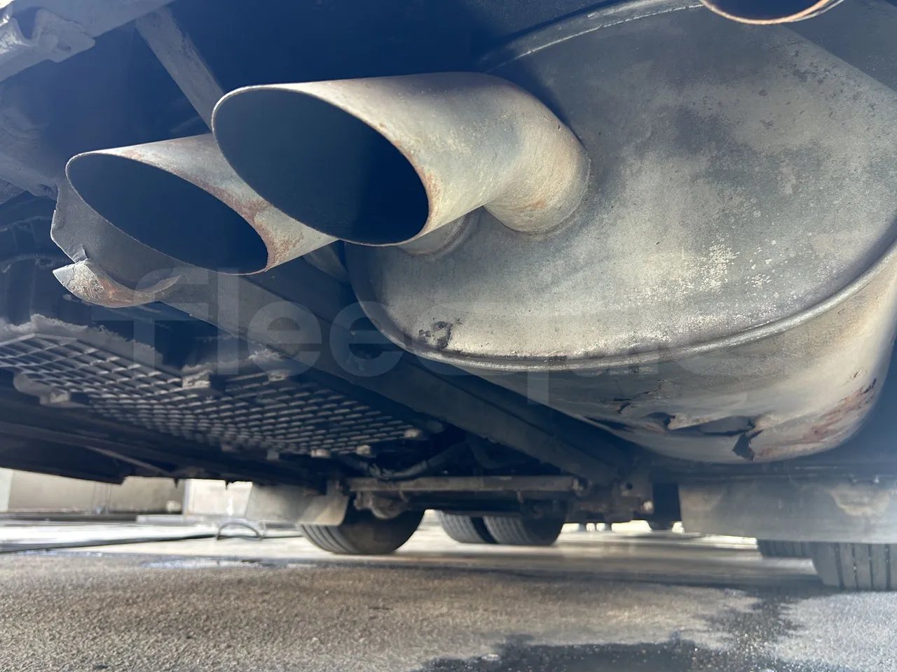 Setra S415 - Exhaust