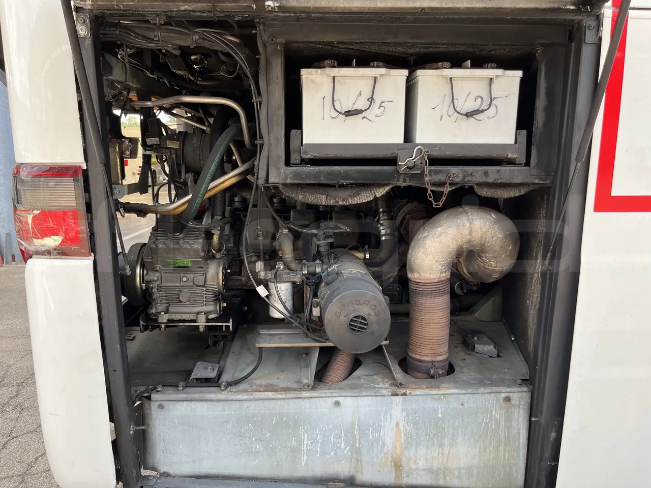Setra S415 - Preheater