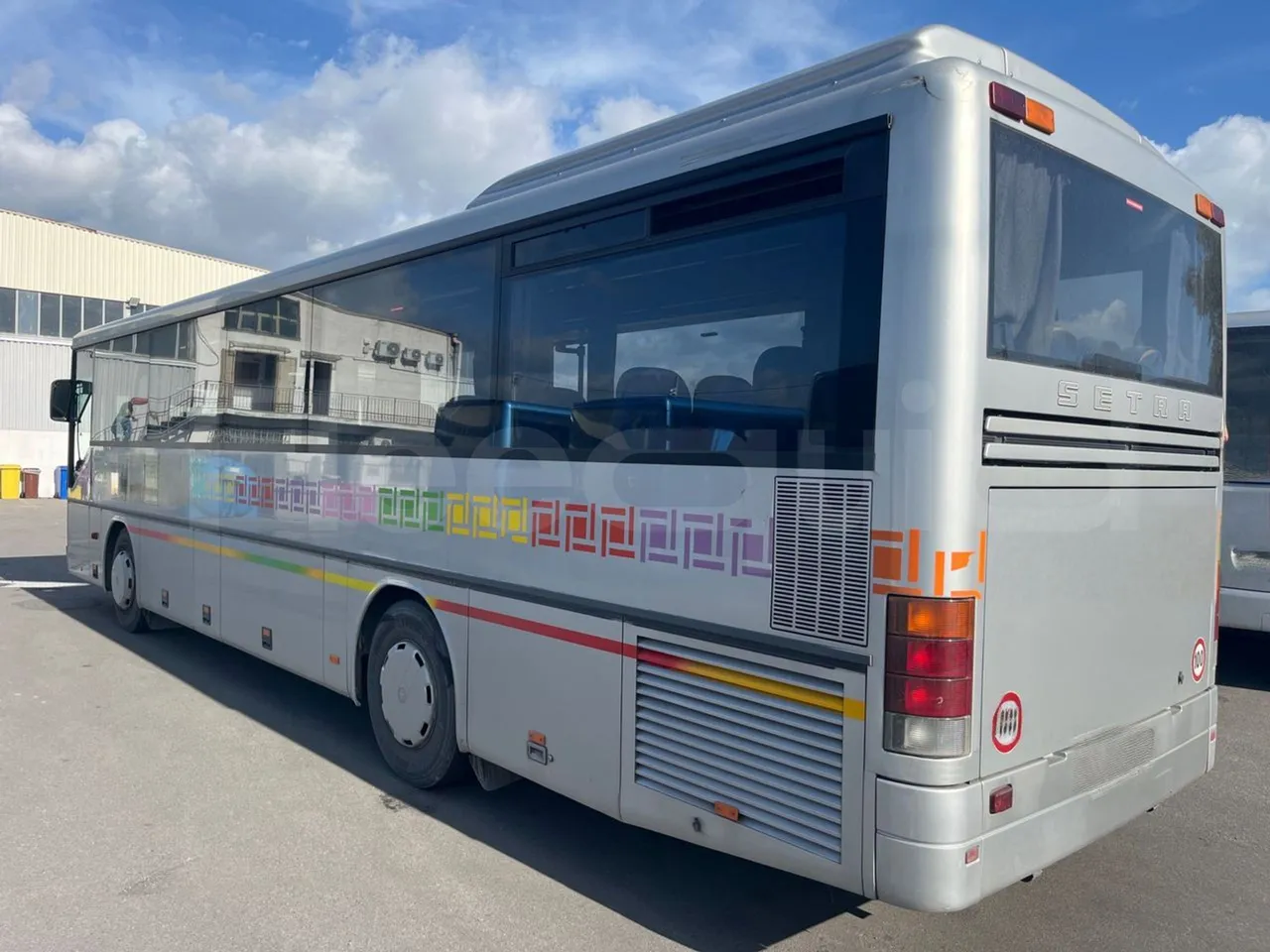 Setra S313 UL/ Euro 3 - 260 Kw - 11.320 Mt - 3/4 left rear side