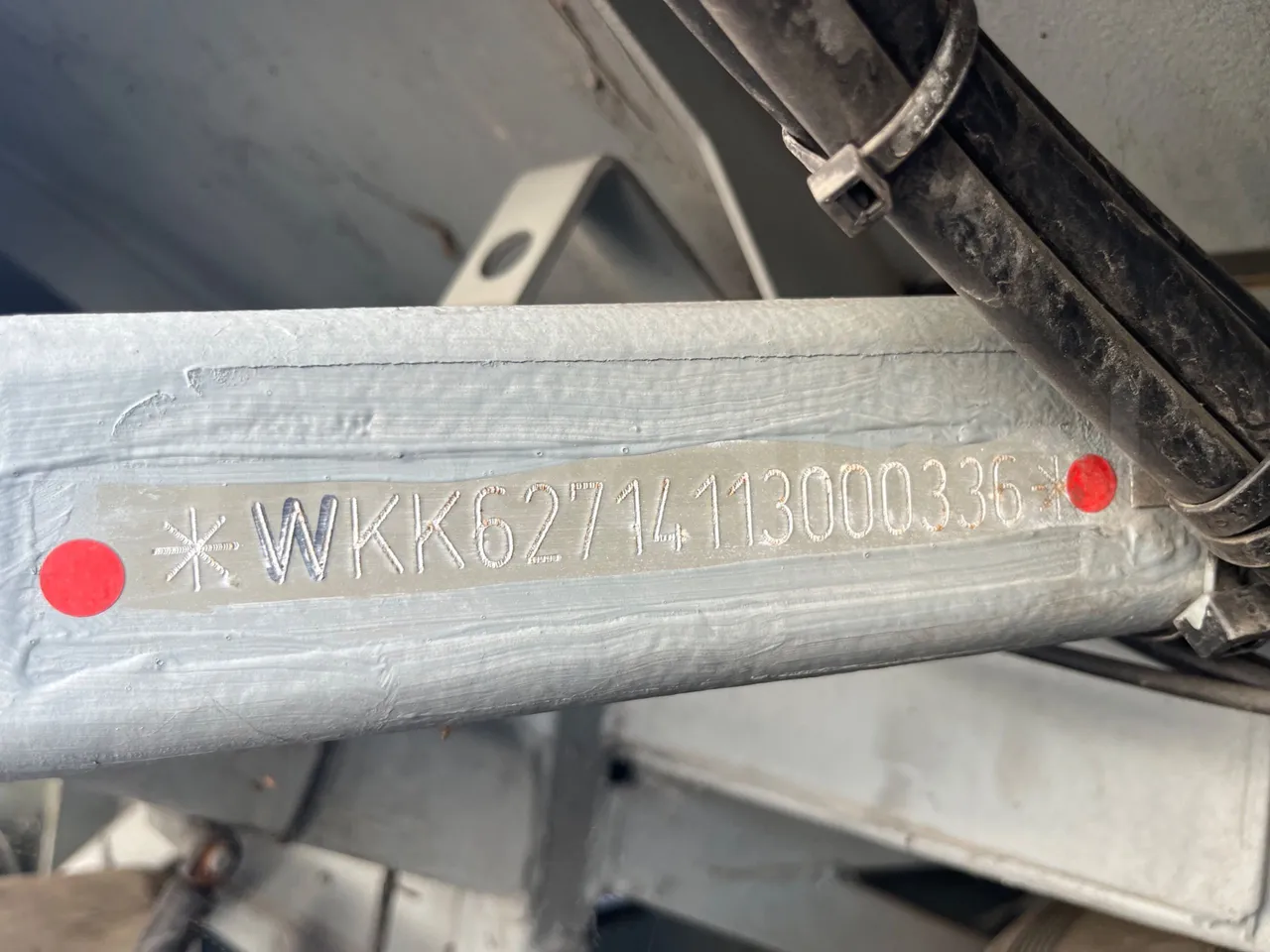 Setra S313 UL/ Euro 3 - 260 Kw - 11.320 Mt - chassis VIN photo