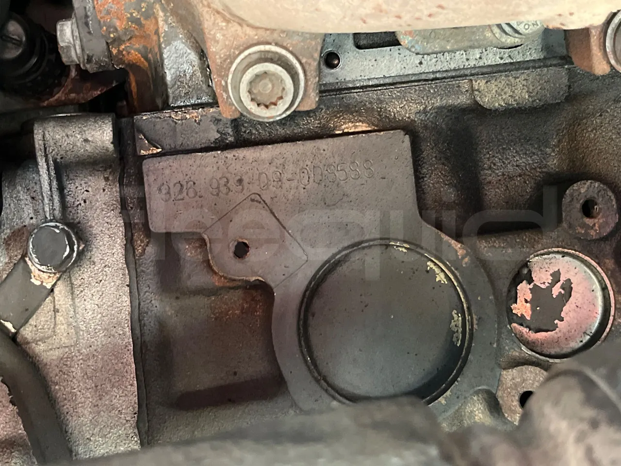 Mercedes-Benz Citaro O530 - Euro4 - 210kW - 11.950m - engine plate photo