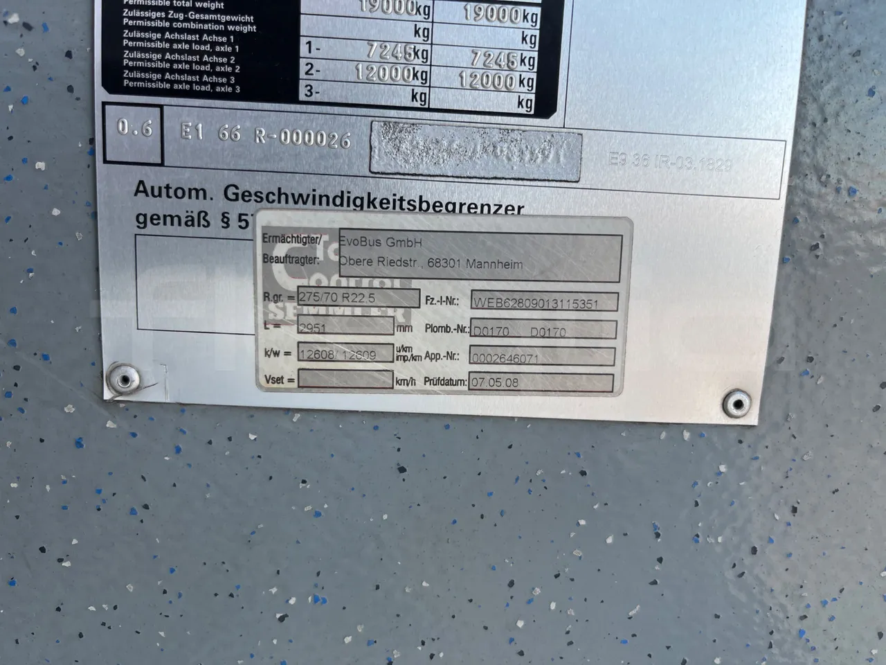 Mercedes-Benz Citaro O530 - Euro4 - 210kW - 11.950m - onboard devices 3