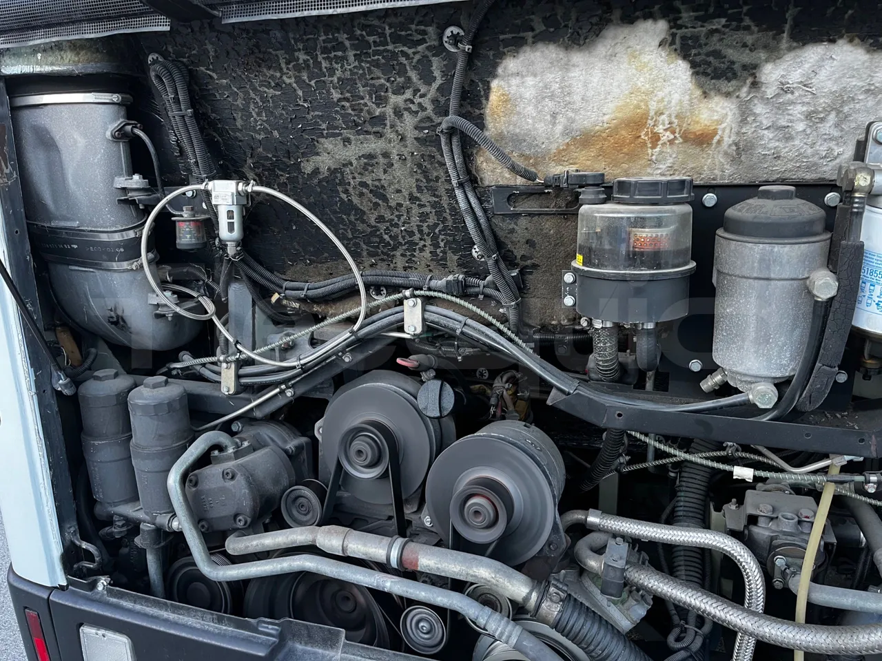 Mercedes-Benz Citaro O 530 - EUR3 - 220kW - 12.000m - engine plate photo