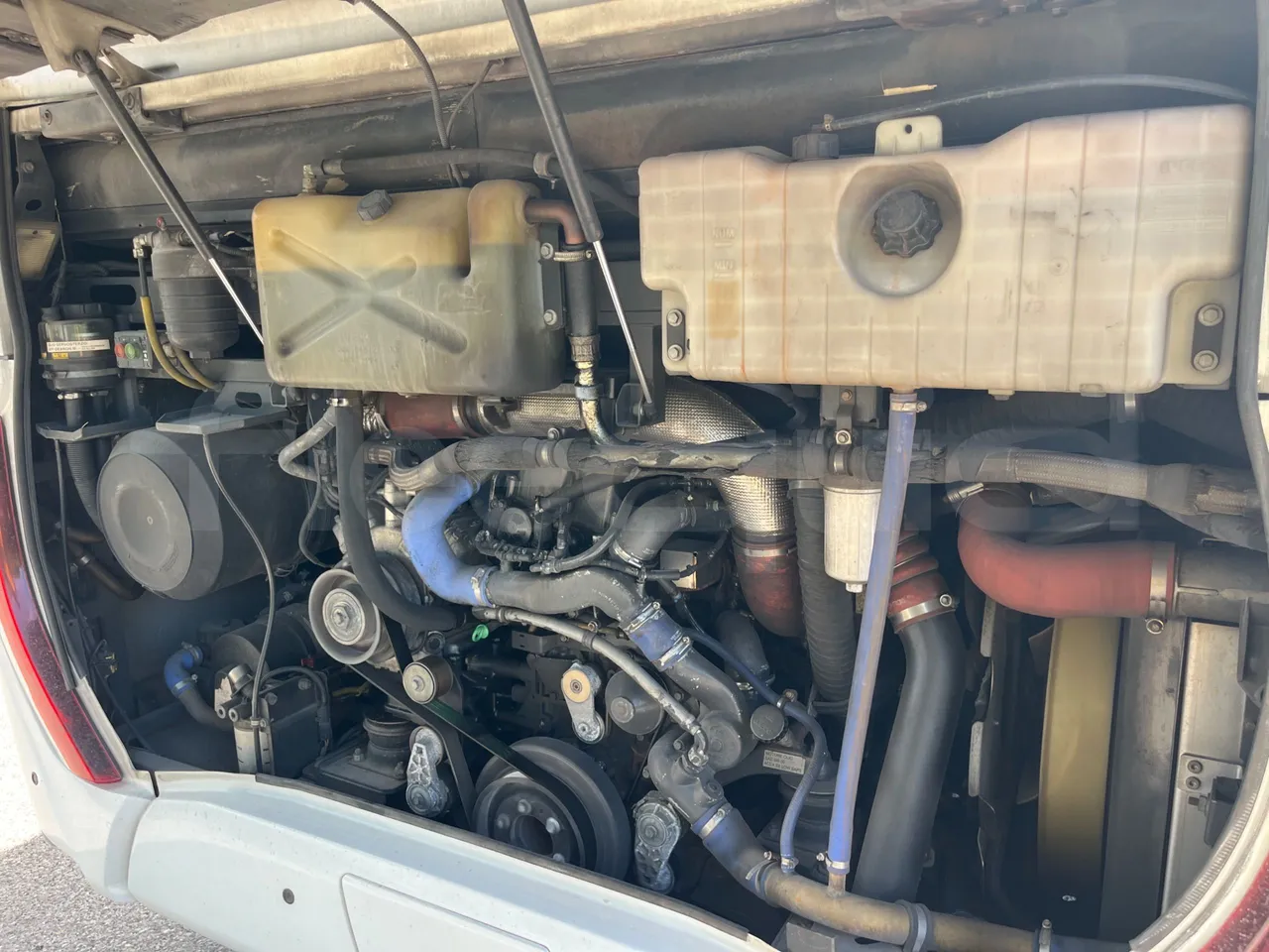 Iveco Magelys - engine plate photo