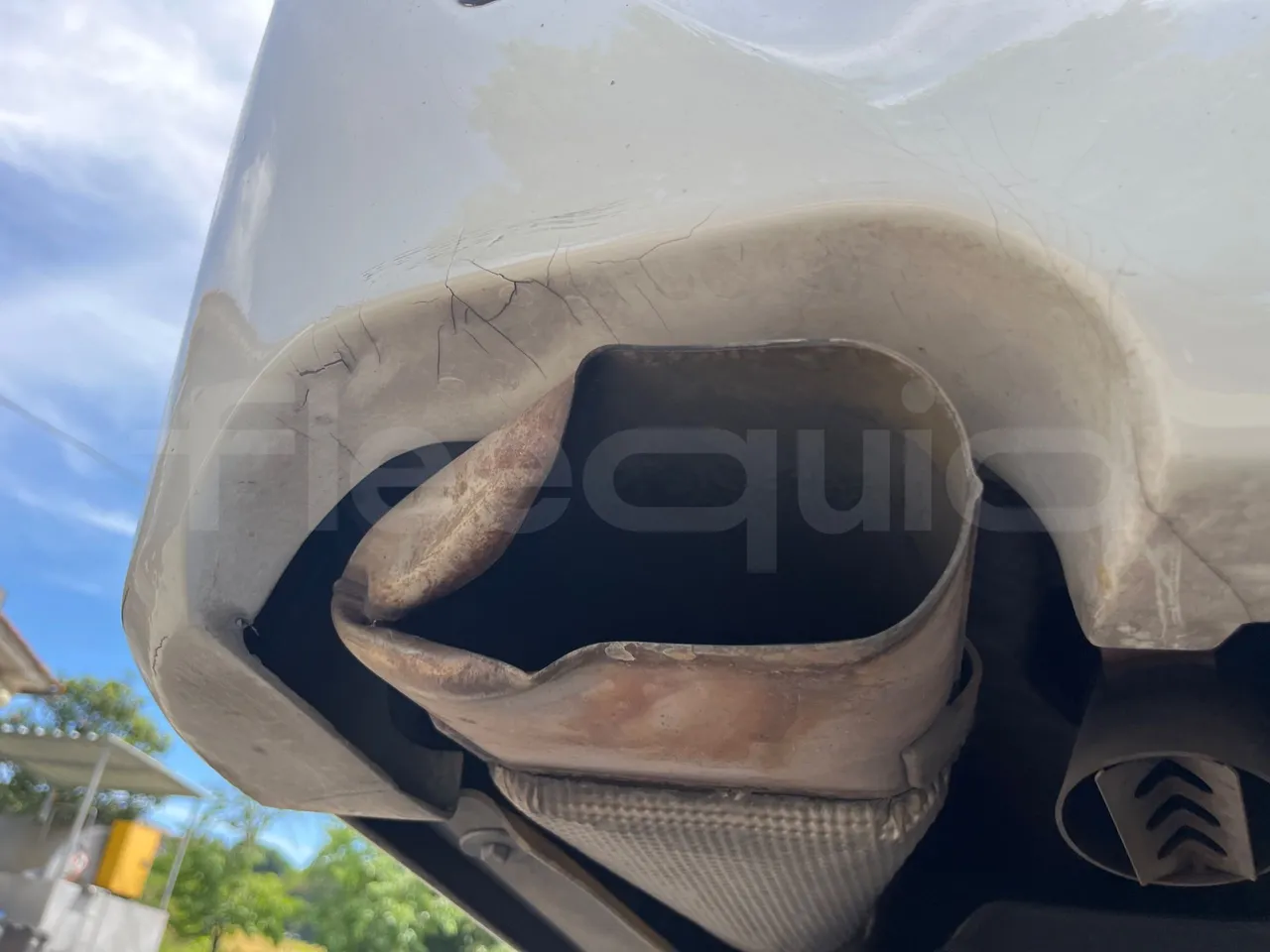 Iveco Magelys - exhaust photo
