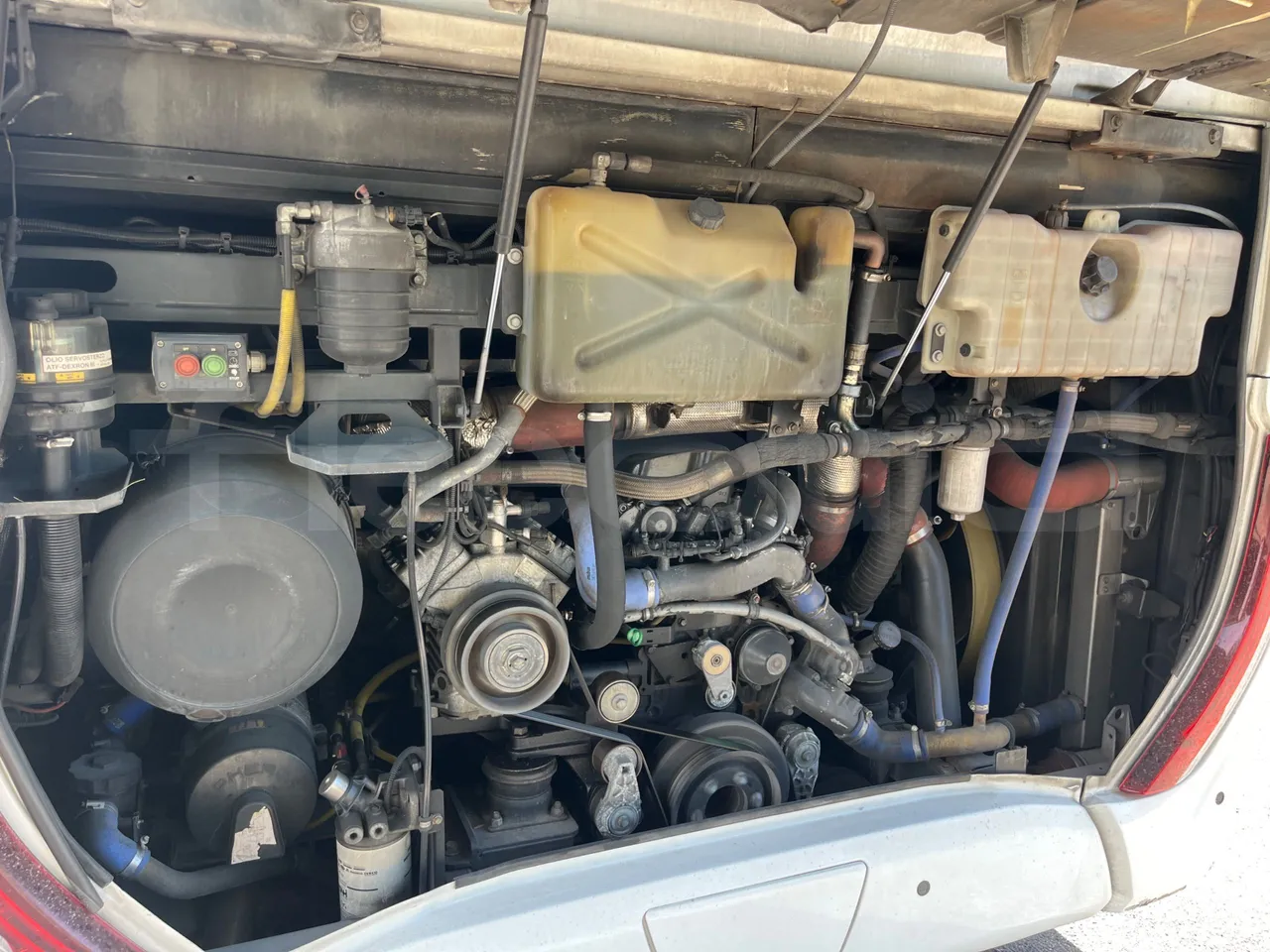 Iveco Magelys - fire extinguishing system