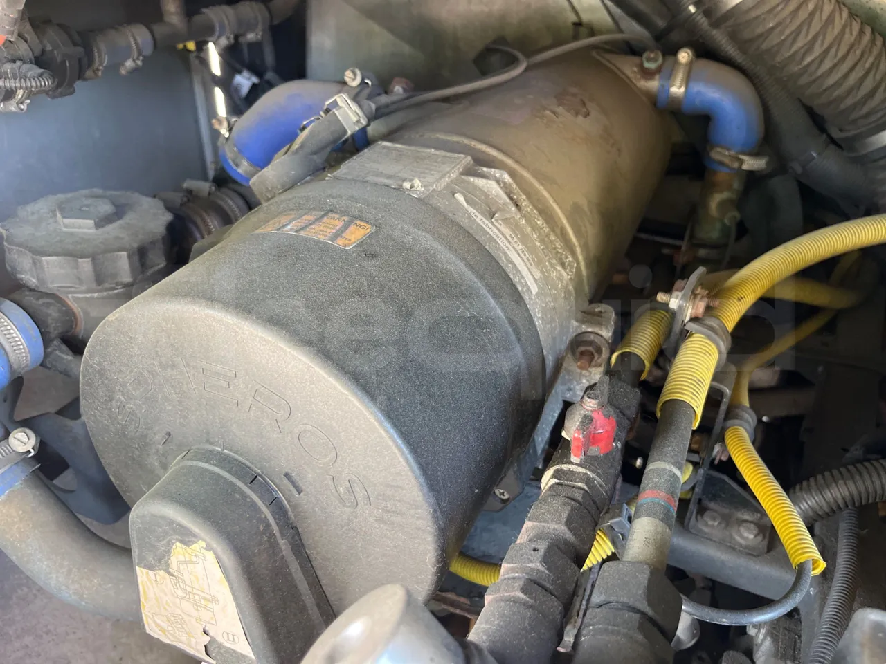 Iveco Magelys - preheater webasto photo