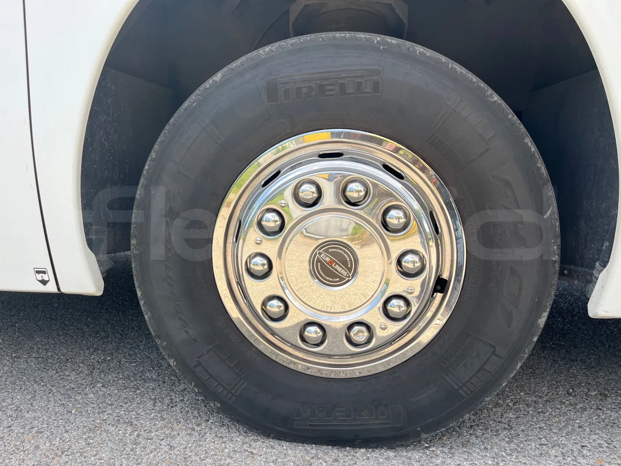 Iveco Magelys - front left tire measurements