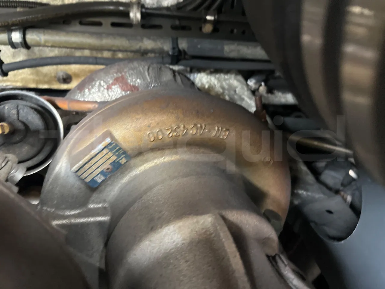 Neoplan JETLINER B274600 - Euro6 - 294kW - 13mt - engine plate photo