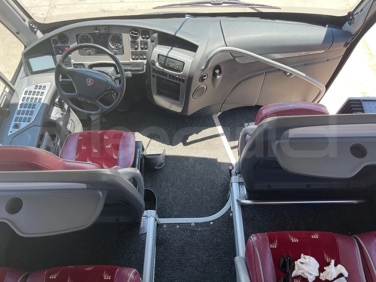 Irizar Scania - buttons panels on
