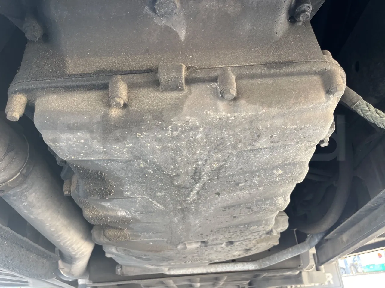 Irizar Scania - engine without protection