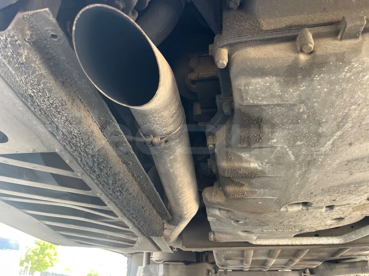 Irizar Scania - exhaust photo