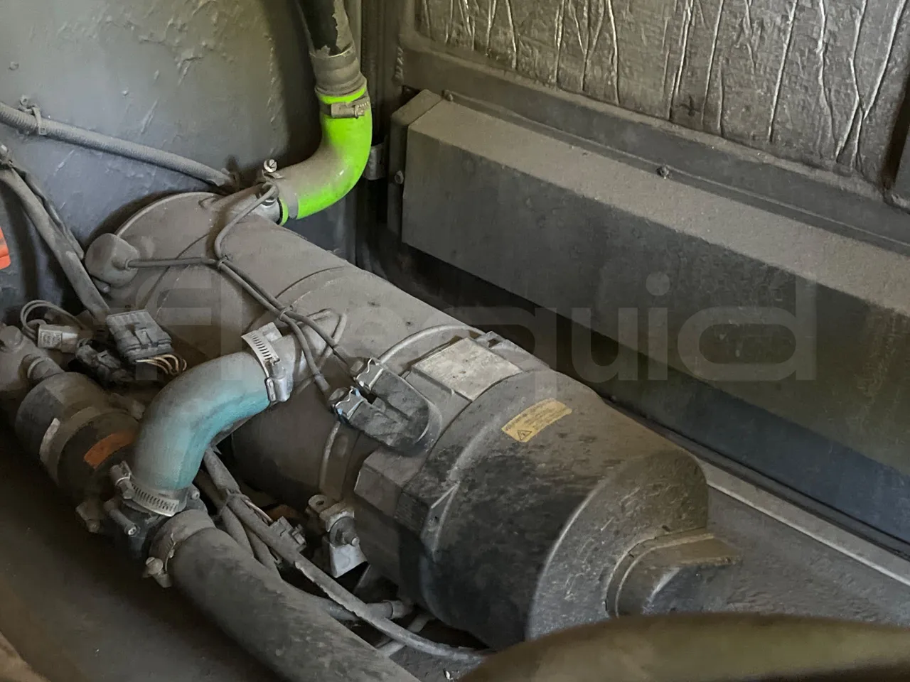Irizar Scania - preheater webasto photo