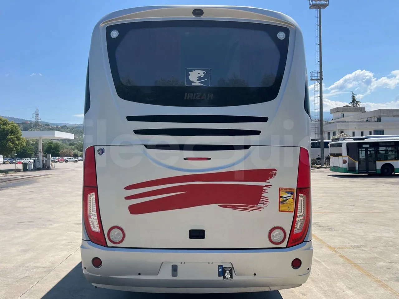 Irizar Scania - rear hatch closed