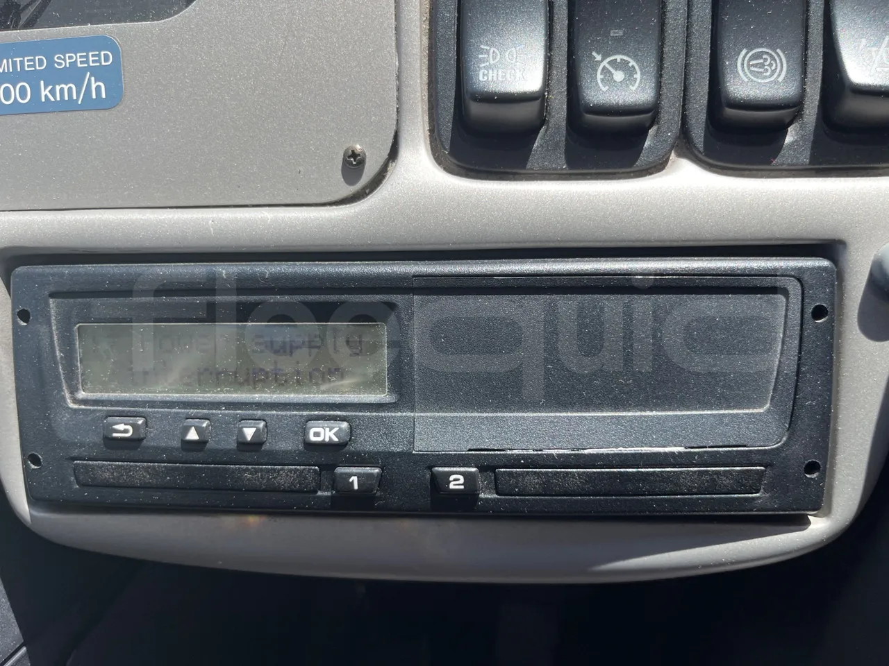 Irizar Scania - Tachograph