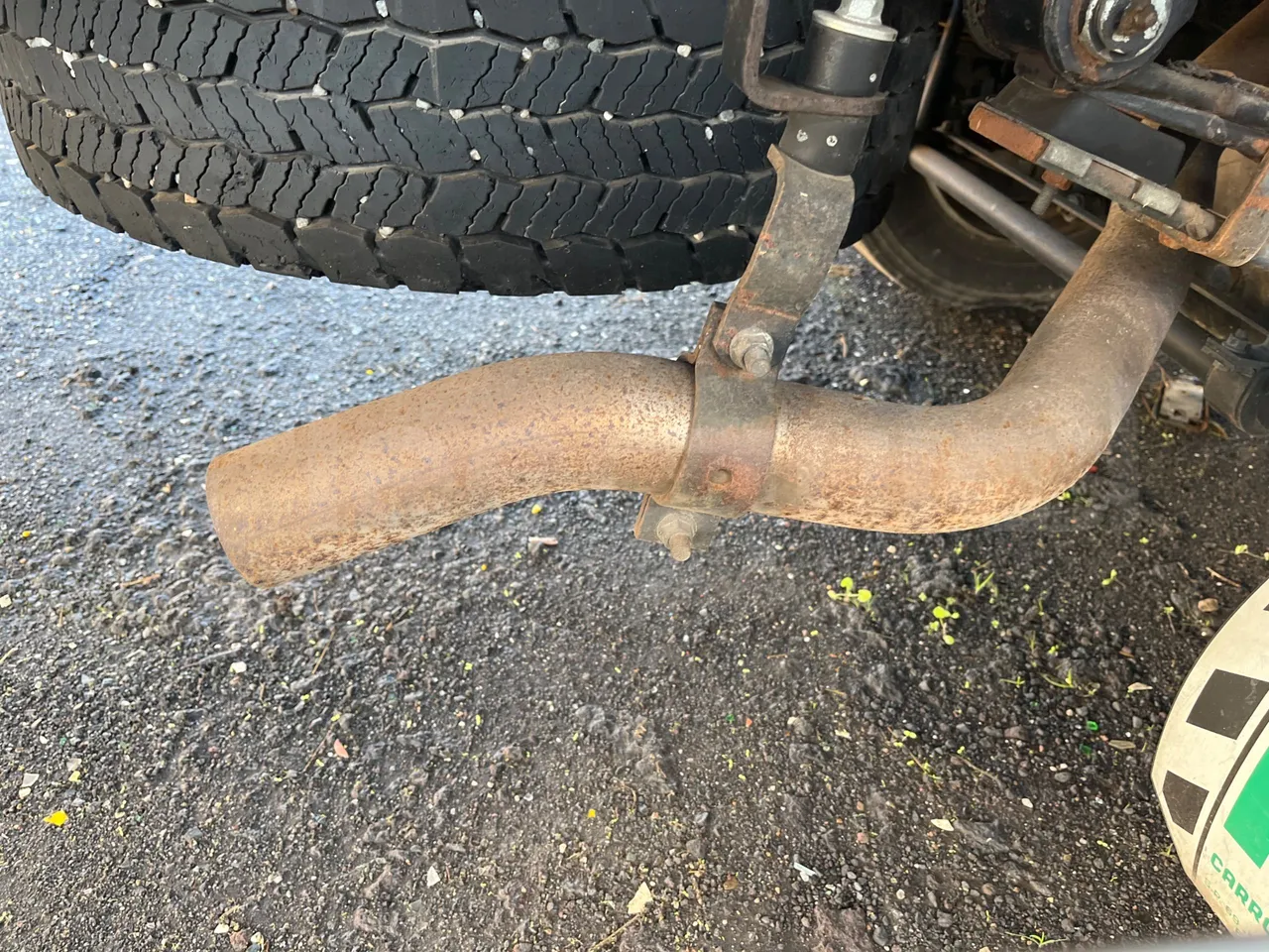 MITSUBISHI FUSO FE4P10TF1N - Euro6 - 110kW -  7.060mt - exhaust photo