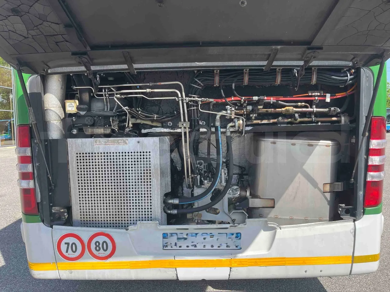 Mercedes-Benz Citaro G - rear hatch open