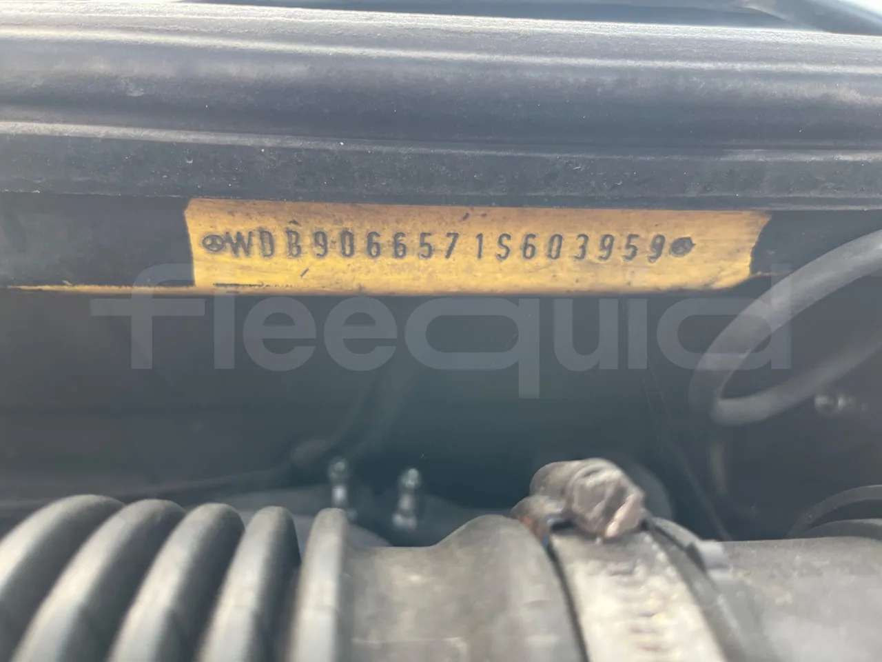 Mercedes-Benz Sprinter 519CDI - EUR5 - 140kW - 7.345m - chassis VIN photo (mandatory for bus to scrap)
