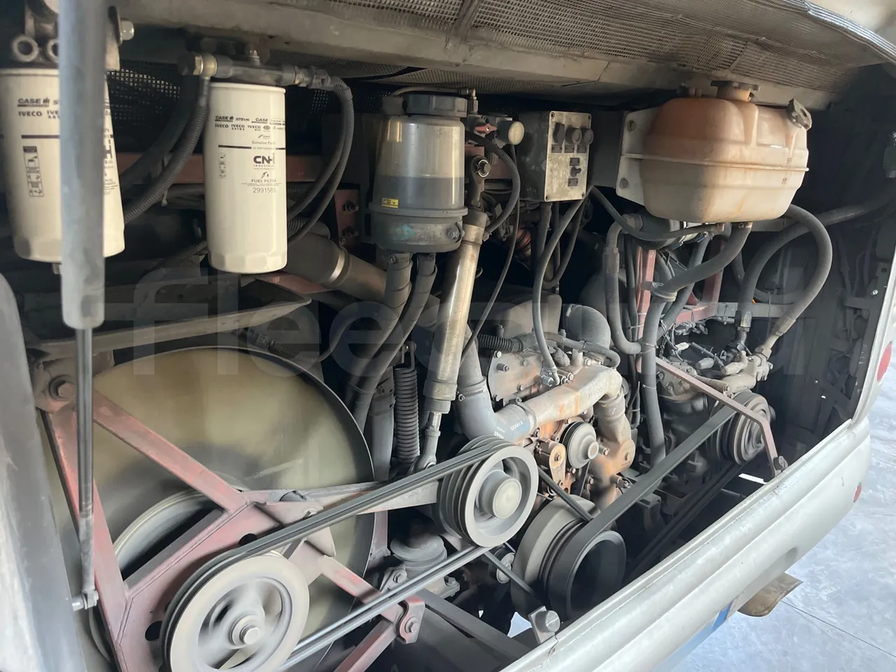 Iveco Domino - engine plate photo