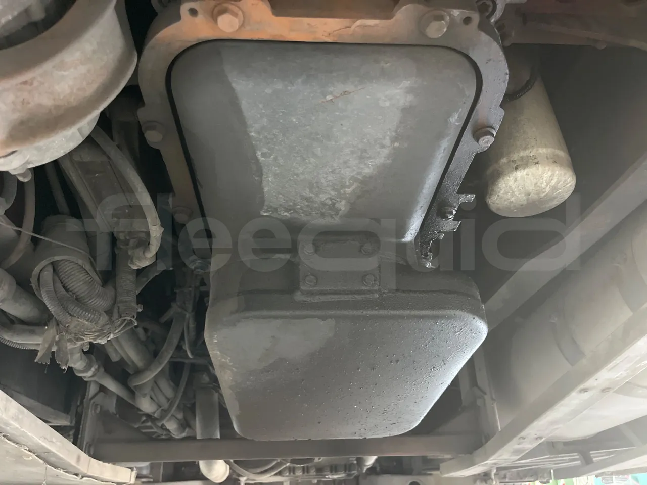 Iveco Domino - engine without protection