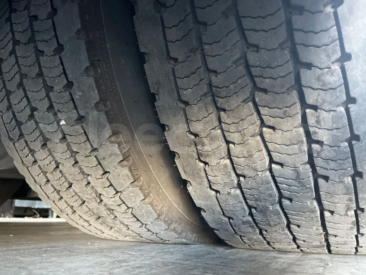 Iveco Domino - tread condition front tires left