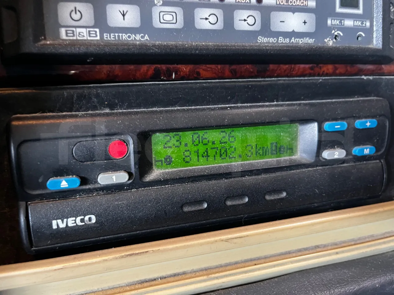 Iveco Domino - Tachograph