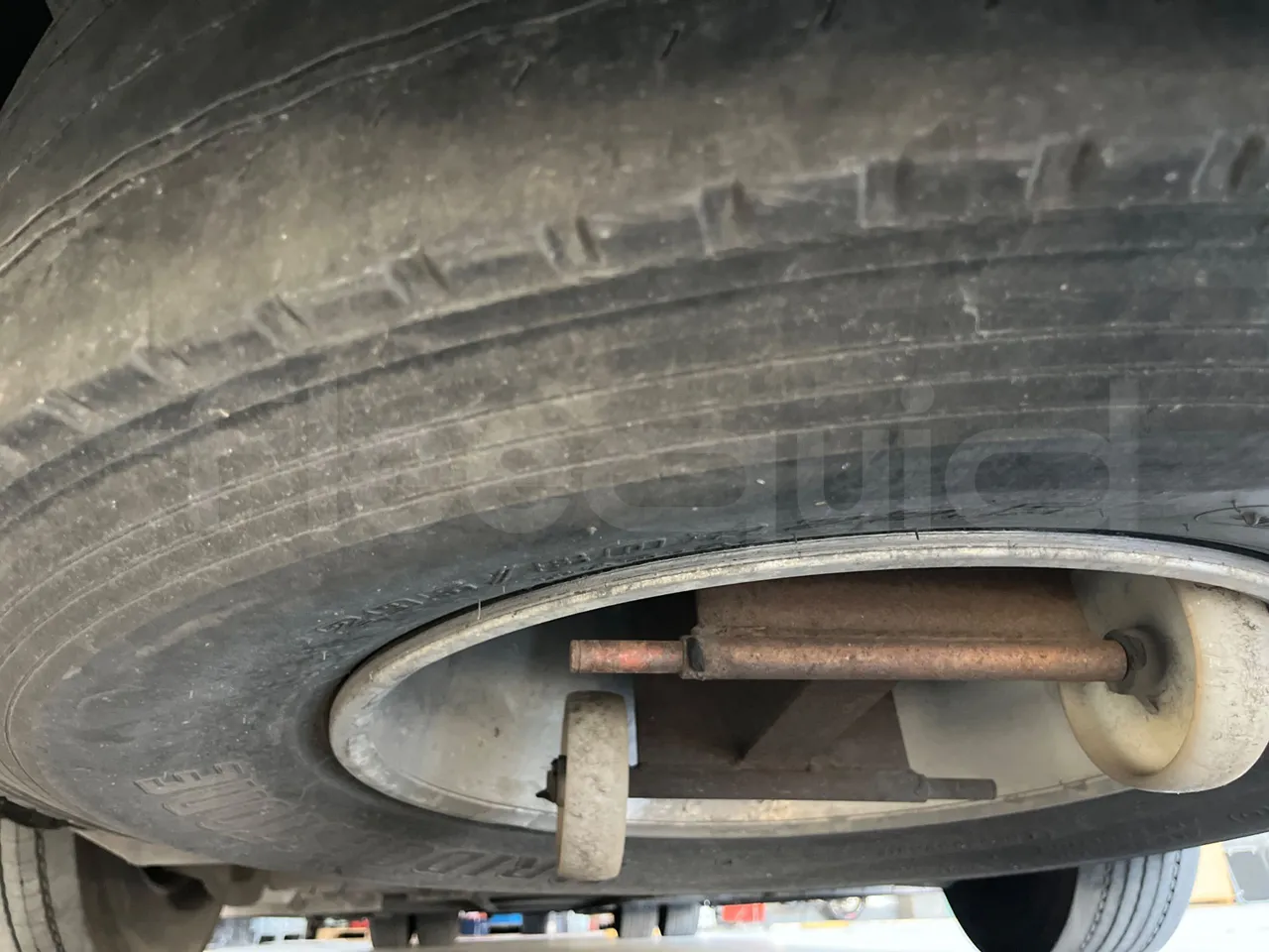 Iveco Domino - spare wheel