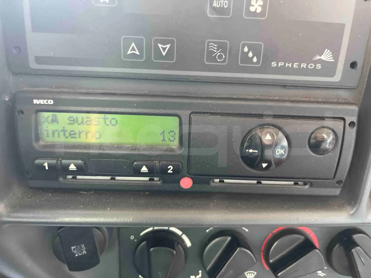 Iveco Crossway - Tachograph