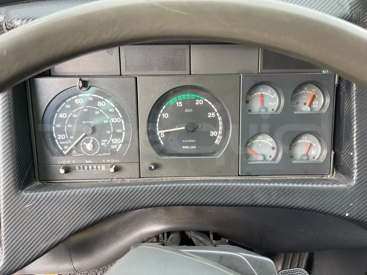 Irisbus Domino Orlandi 2001 397E 12.35 - Euro3 - 259kW - 12mt - dashboard lights on