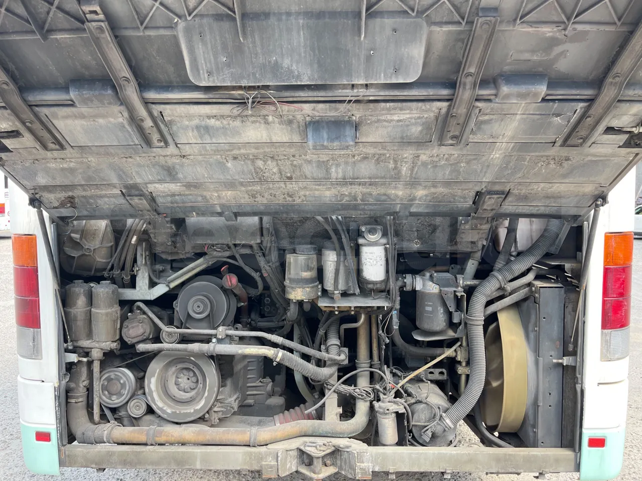 Setra S315 315 NF 457/ Euro 3 -185Kw -12 Mt - rear hatch open