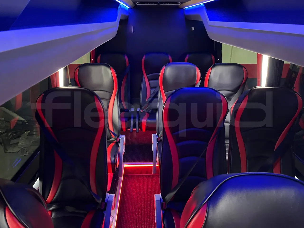 Mercedes-Benz Sprinter 906BB50 Ristè - Euro6 - 120kW - 7.367mt - reverse view middle aisle