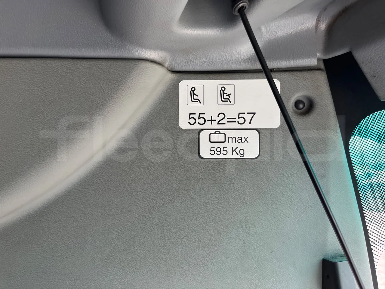 Irisbus 397E.12 397E.12  - Euro5 - 279kW - 12.410m - seat plate photo