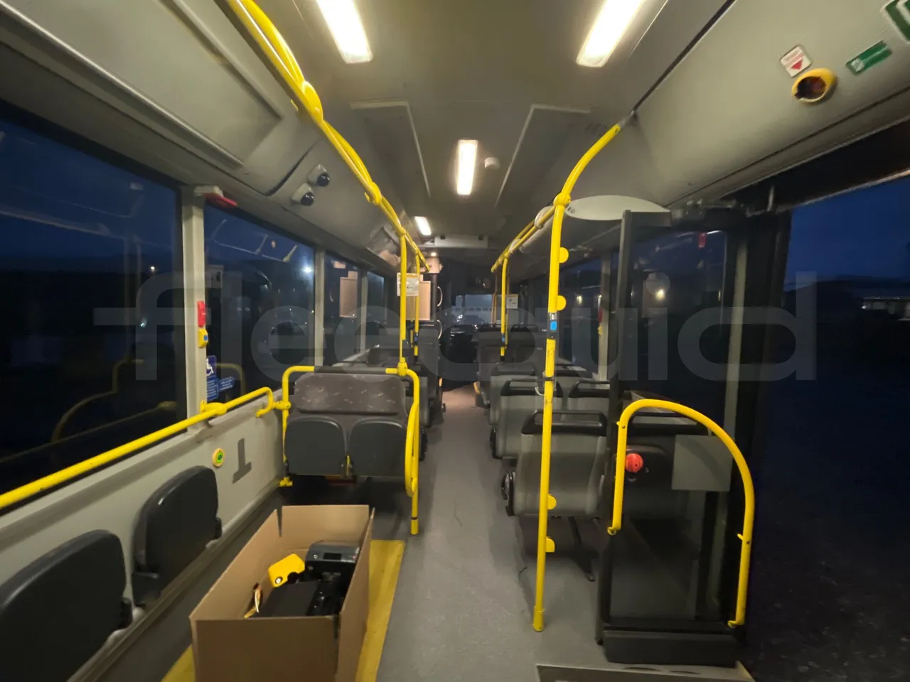 Man Lion's City A21 - EUR5 - 206kW - 11.980m - forward view middle aisle