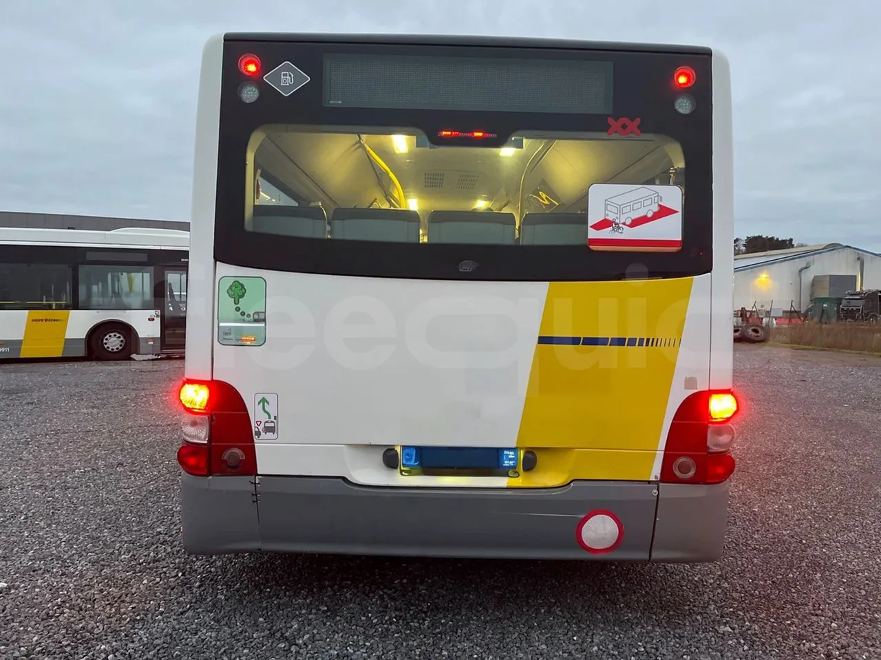 Man Lion's City A21 - EUR5 - 206kW - 11.980m - rear hatch closed