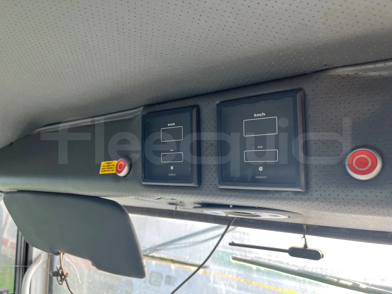 Dulevo 5010 L - 5.890mt - command unit indicators