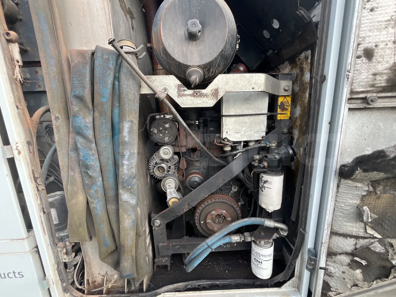 Dulevo 5010 L - 5.890mt - engine without protection