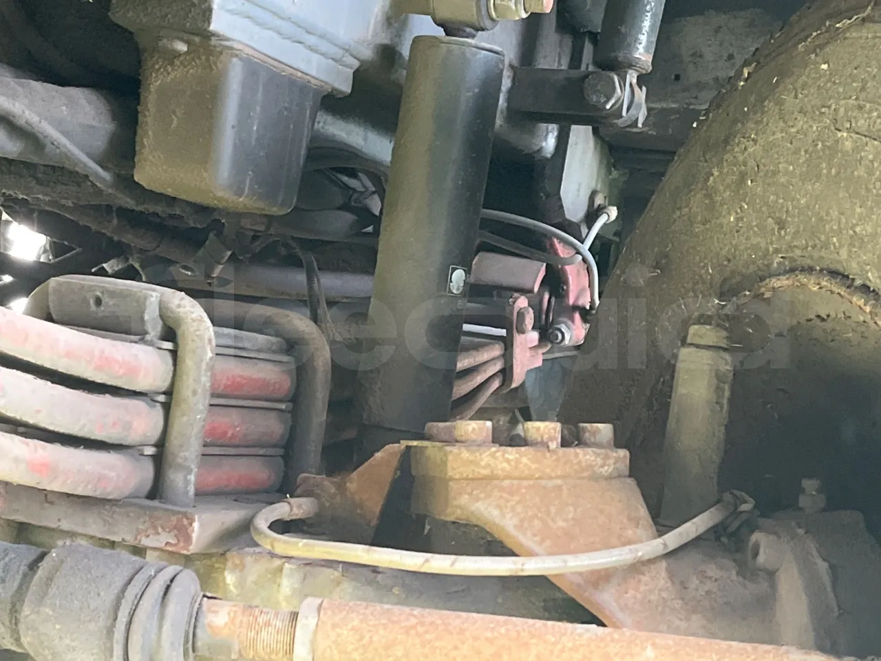 Dulevo 5010 L - 5.890mt - front air springs right