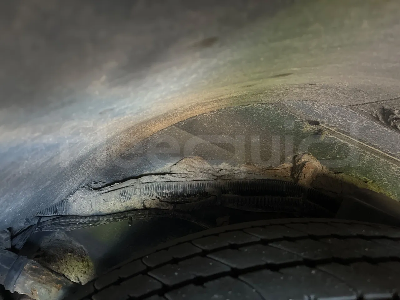 Volvo G891H L291LH24J8100 / Euro 6 - 177 Kw - 18.750 Mt - axel 3 caliper brakes left