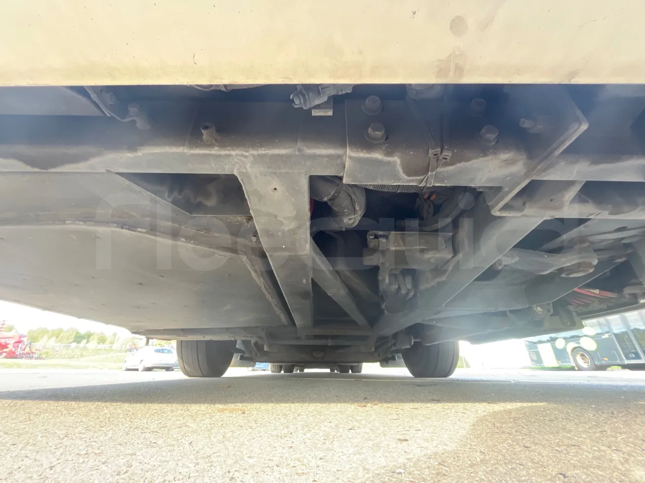 Volvo G891H L291LH24J8100 / Euro 6 - 177 Kw - 18.750 Mt - front undercarriage from front