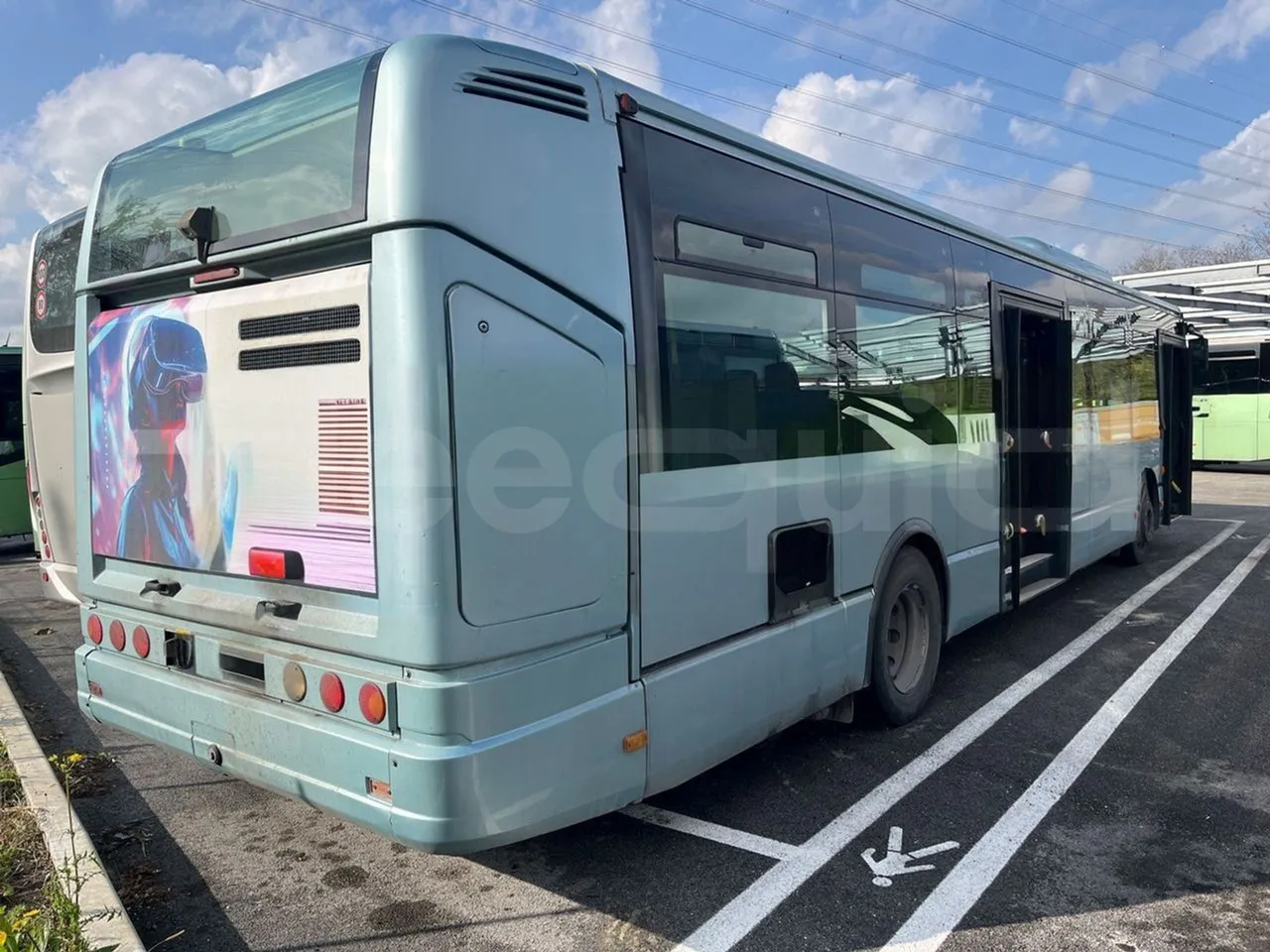 Irisbus Citelis PS09D1 PS09D1-98  - Euro5 - 213kW - 11.990mt - 3/4 right rear doors open