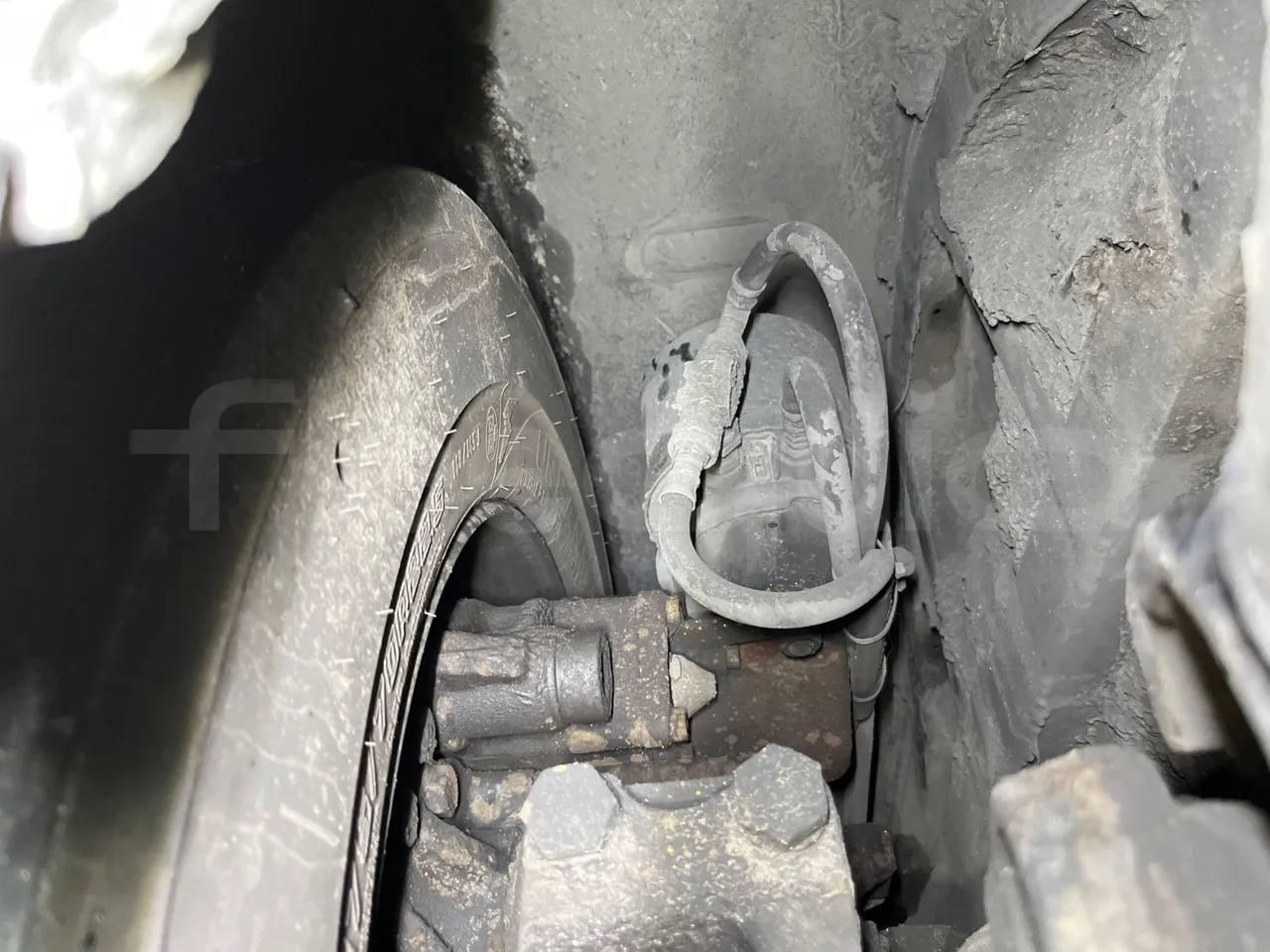 Mercedes-Benz Conecto 628B02-BD1GKEB/ Euro 6 - 265 Kw - 17.956 Mt - axel 3 caliper brakes left
