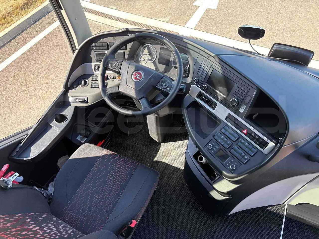 Setra S515 - buttons panels on