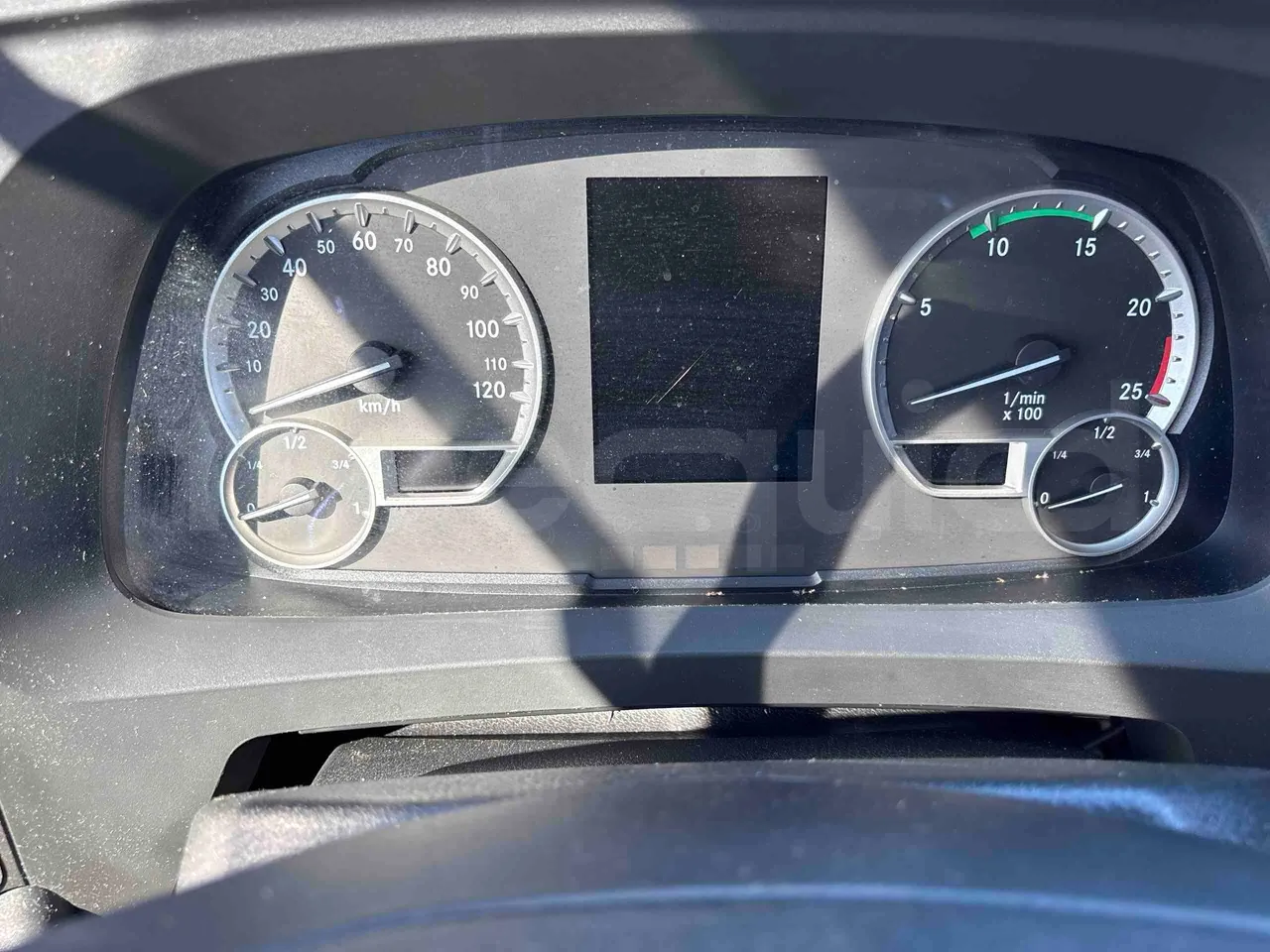 Setra S515 - dashboard lights on