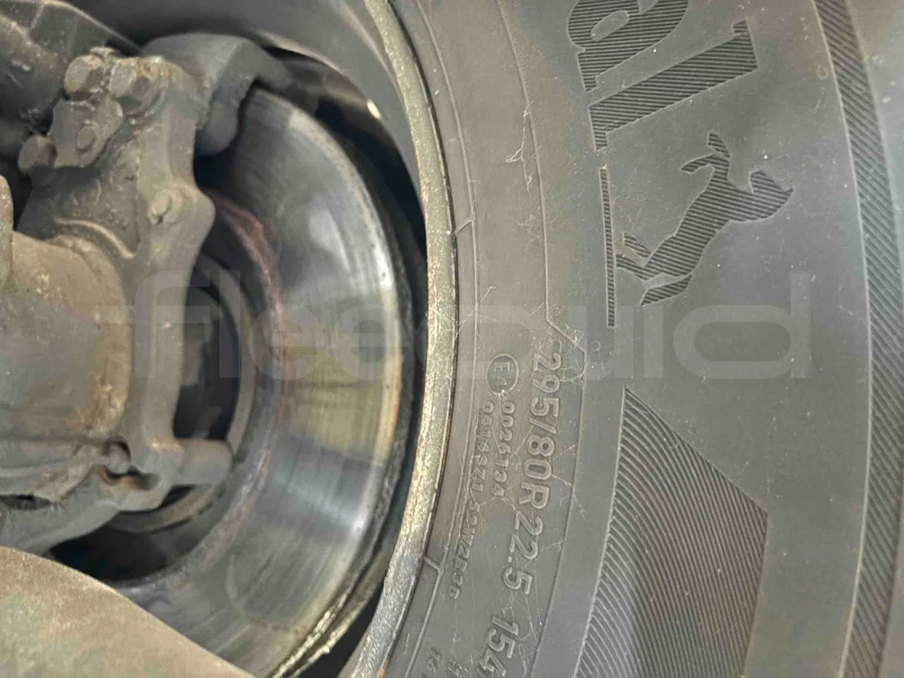 Setra S515 - axle 2 discs left