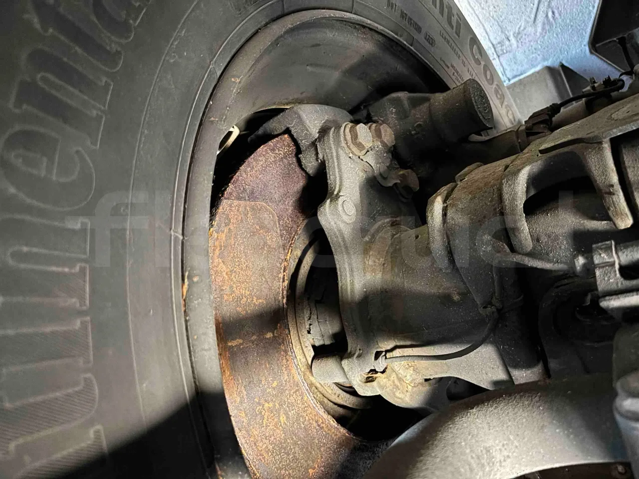 Setra S515 - axle 2 discs right
